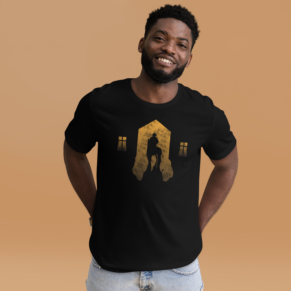 Retro Vintage T-Shirt - Pferdesilhouette!