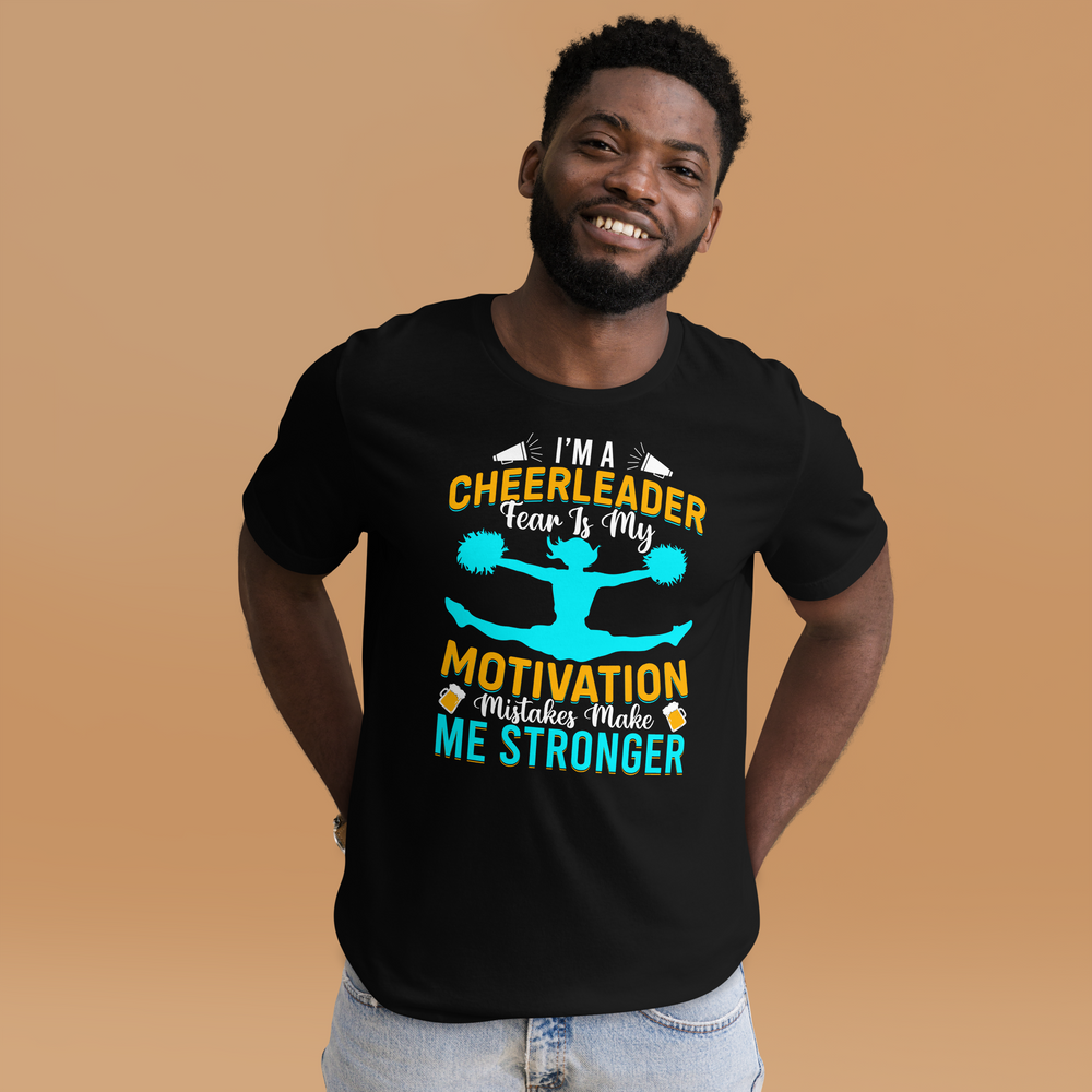 Motivation durch Angst - Cheerleader T-Shirt