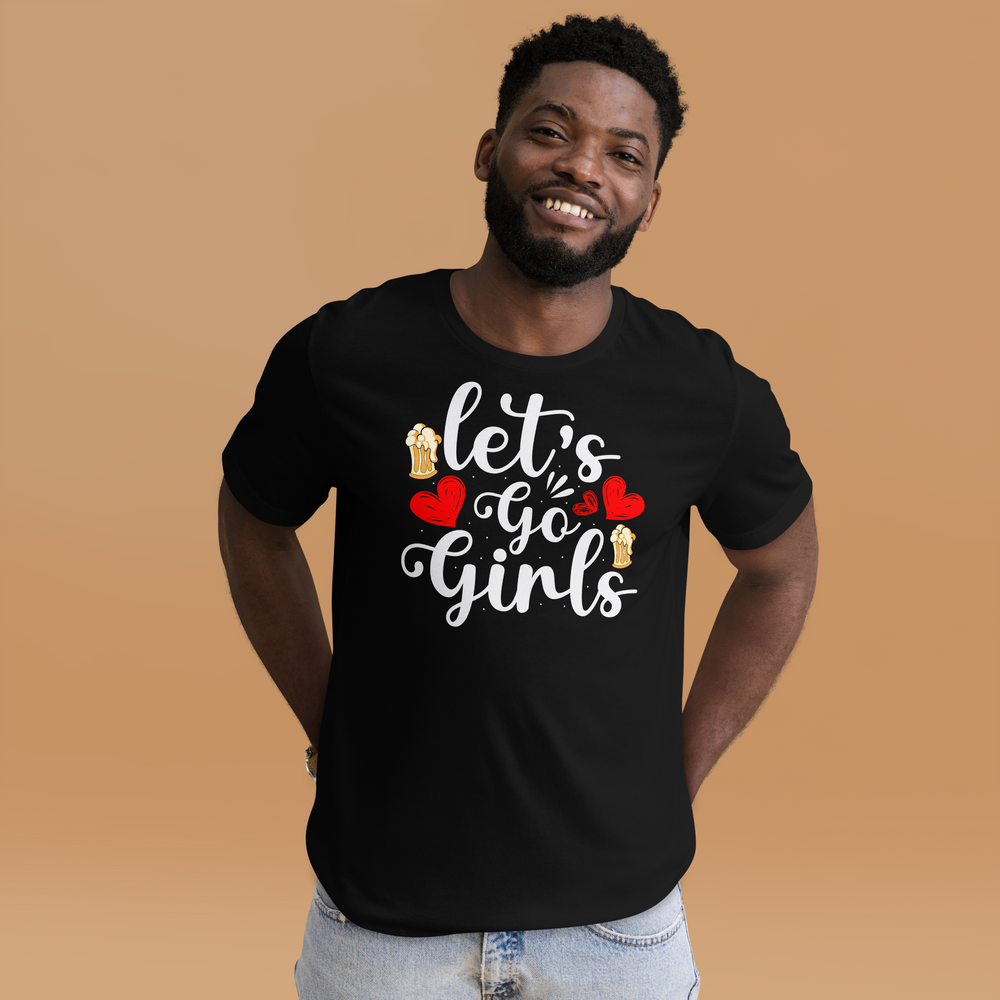 Let's Go Girls – Trendiges Cheerleader Shirt