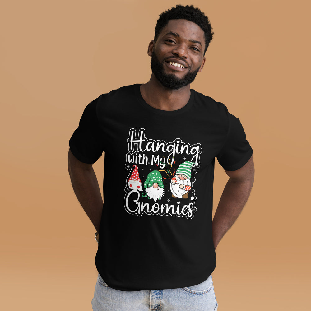 Hanging with my Gnomies. Fun Weihnachten Christmas T-Shirt