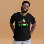 Merry Christmas Tree - Weihnachtsbaum T-Shirt