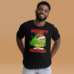 Merry REXMAS - Lustiges Weihnachtsdesign T-Shirt