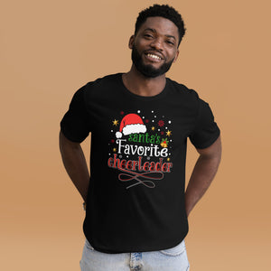 Santas Favorite Cheerleader - Weihnachts-Cheer T-Shirt