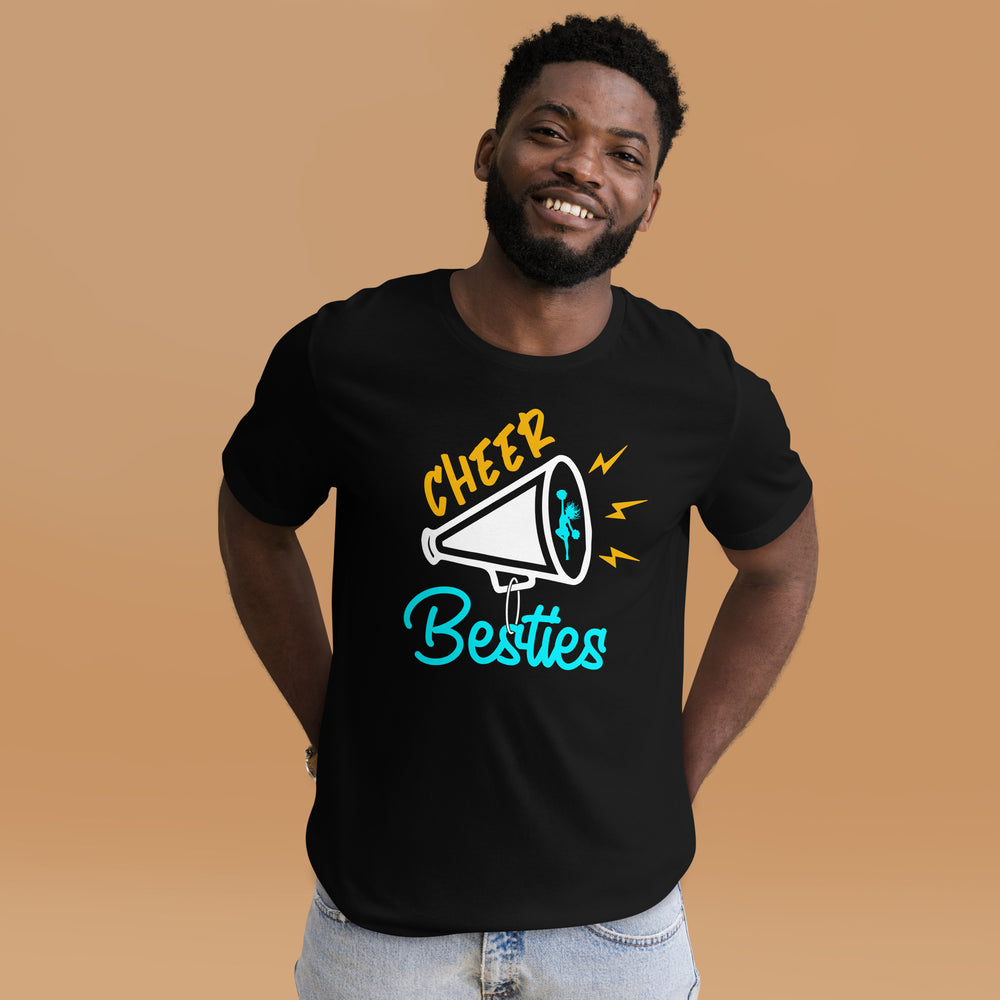 Unzertrennliche Bande: Cheer Besties T-Shirt für wahre Freundschaft!