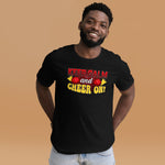 Keep Calm and CHEER ON! - Cheerleading T-Shirt