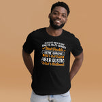 Einzigartiges T-Shirt: Als Gott mich schuf, fing er an zu grinsen! Lustiger Spruch, originelles Design