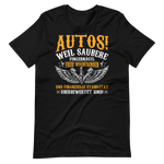 Lustiges T-Shirt für Autoliebhaber - Saubere Fingernägel und Autos T-Shirt