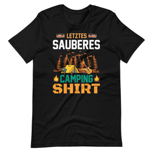 Camping Shirt: Letztes sauberes Exemplar