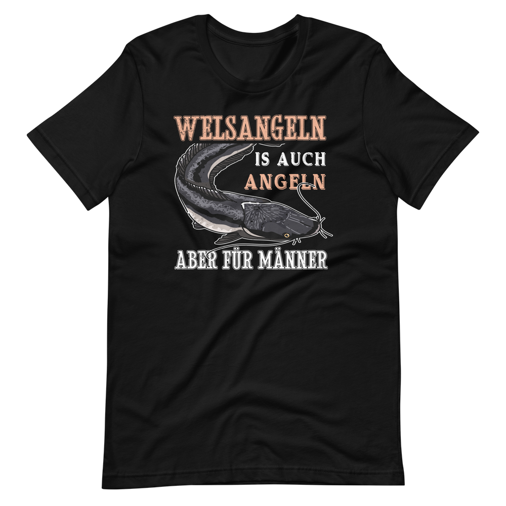 Welsangeln - viel cooler als Angeln T-Shirt | Angelshirt für Fischer