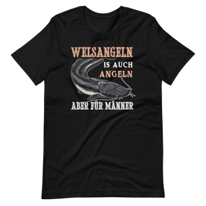 Welsangeln - viel cooler als Angeln T-Shirt | Angelshirt für Fischer