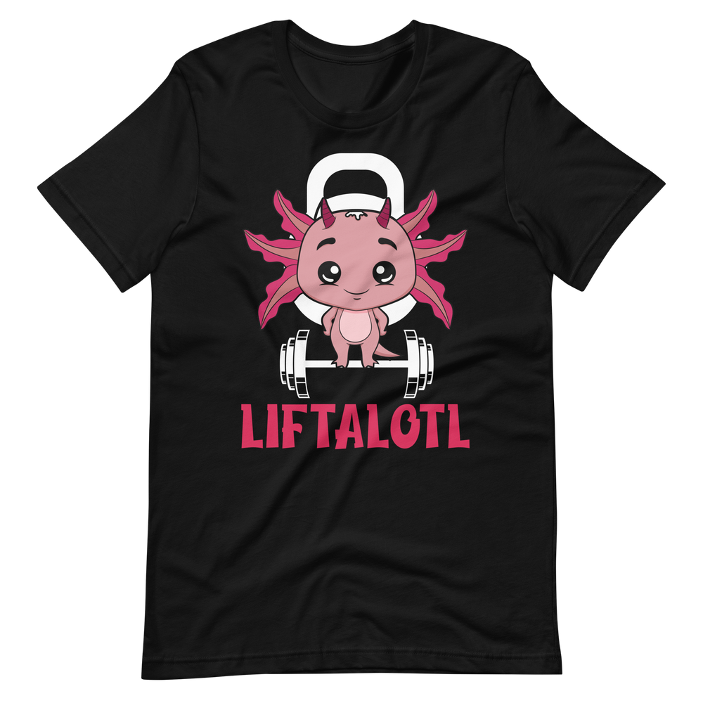 Liftalotl Anime! T-Shirt für Fitness- und Anime-Liebhaber