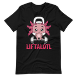 Liftalotl Anime! T-Shirt für Fitness- und Anime-Liebhaber