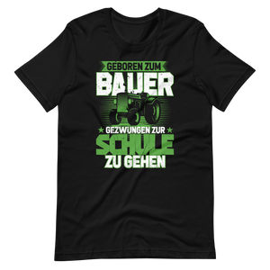 Geboren zum Bauer T-Shirt, witziges Bauernhof Shirt