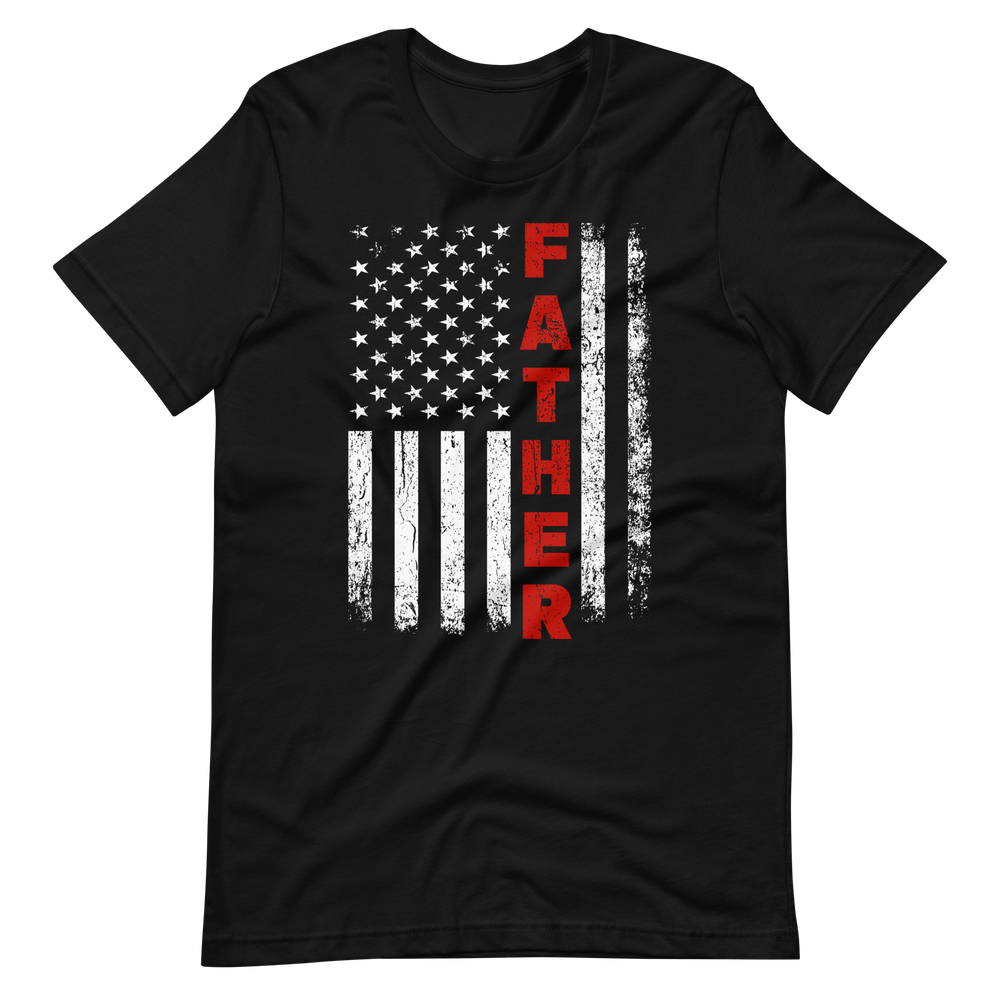 Vatertag T-Shirt mit US Flagge für den perfekten Fathers Day!