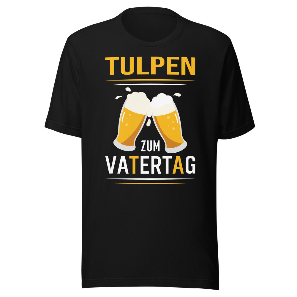 Tulpen zum Vatertag T-Shirt für Männer - Vatertagsgeschenk