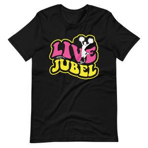 Live Jubel Cheer! T-Shirt für Damen und Mädchen