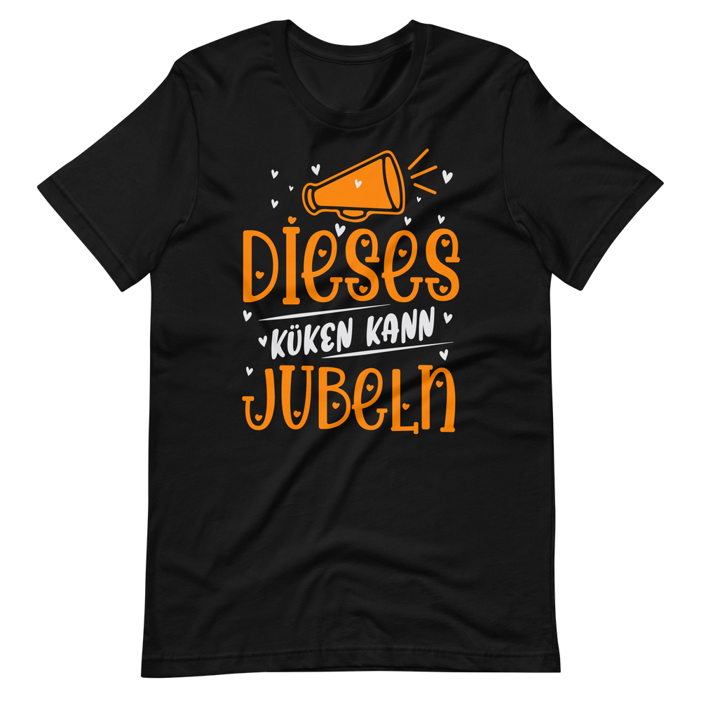 Dieses Küken kann Jubeln, Cheer! T-Shirt für Mädchen und Frauen