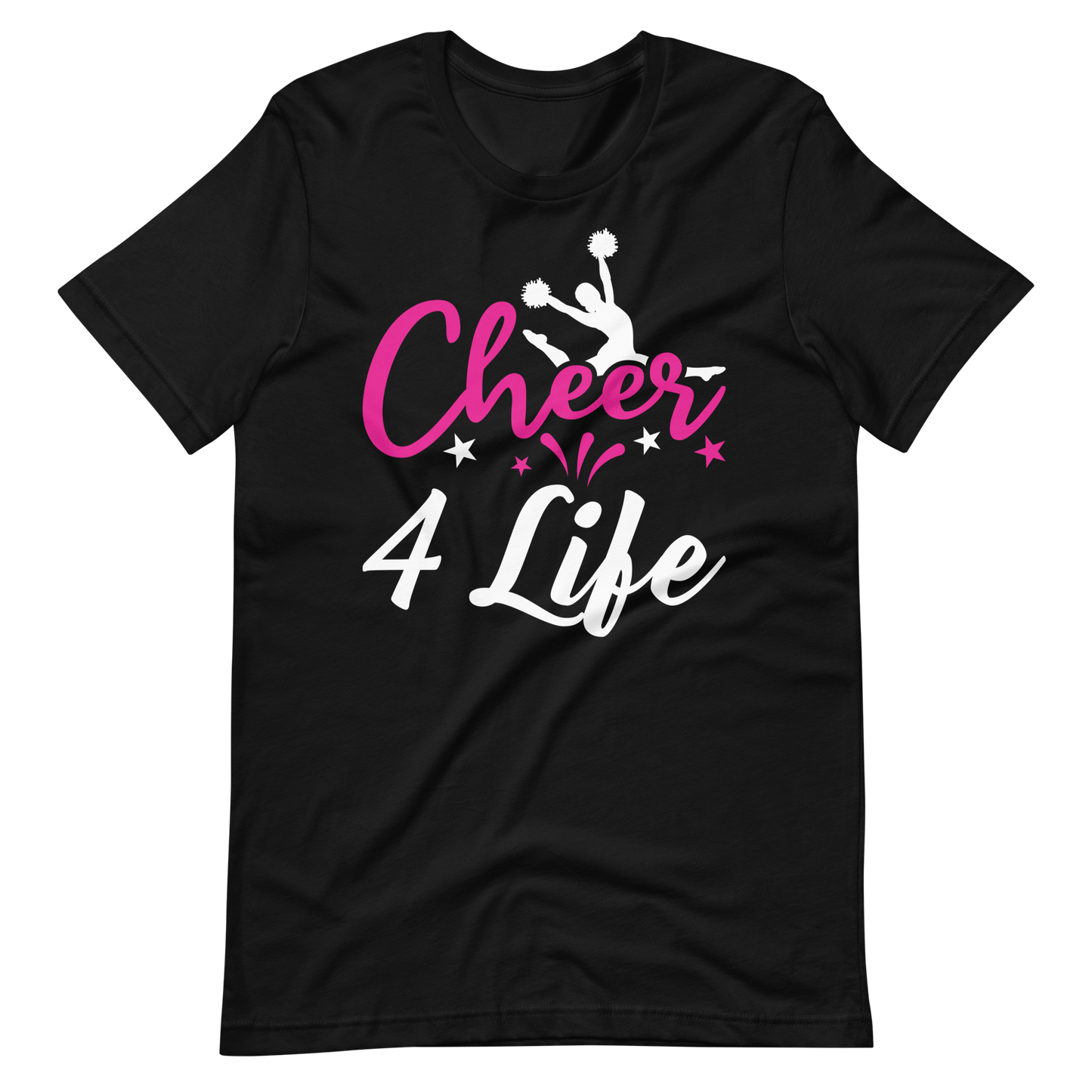 Cheer 4 Life! T-Shirt für Damen und Herren