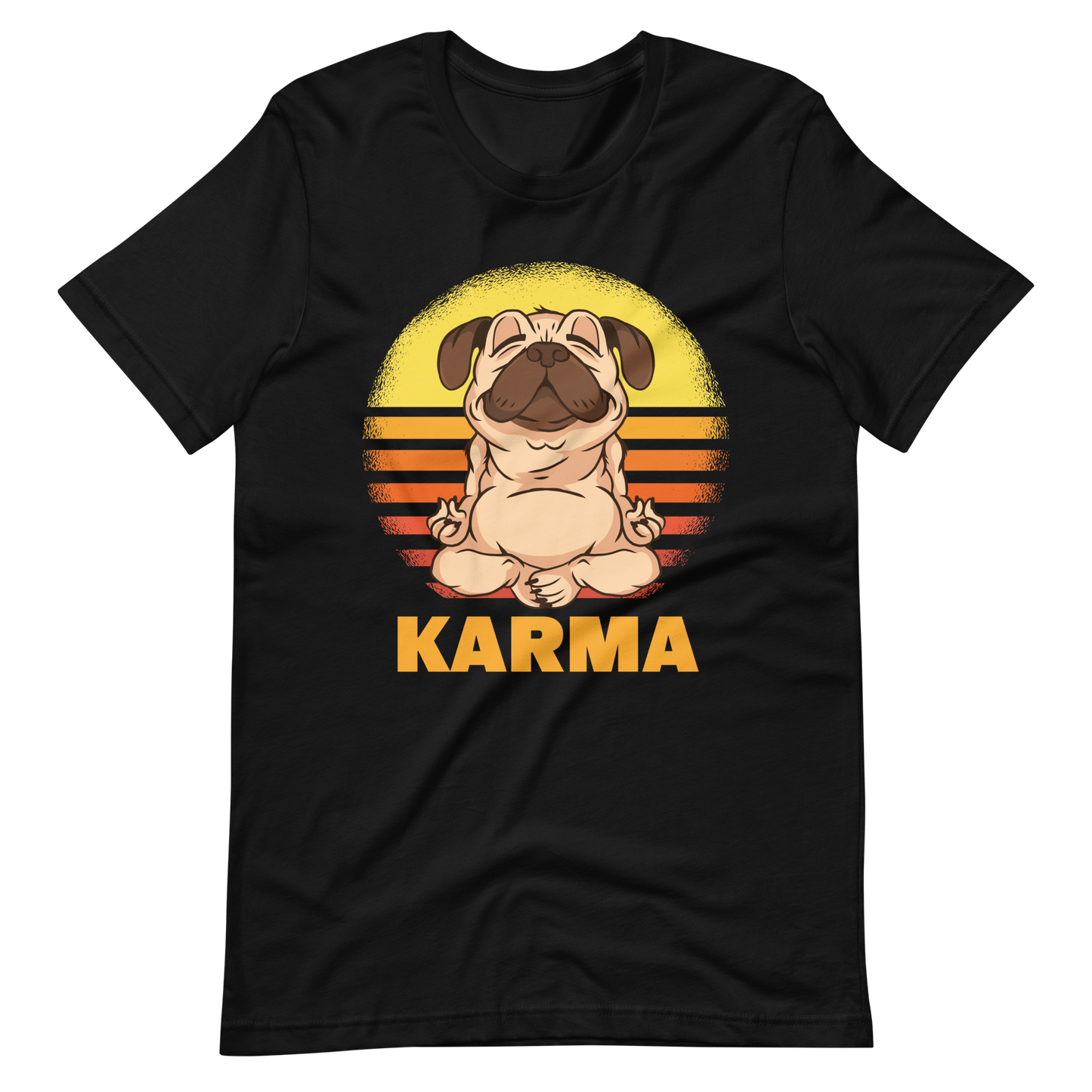 Karma Mops T-Shirt - Lustiges und stylisches Shirt für jeden Tag