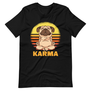 Karma Mops T-Shirt - Lustiges und stylisches Shirt für jeden Tag