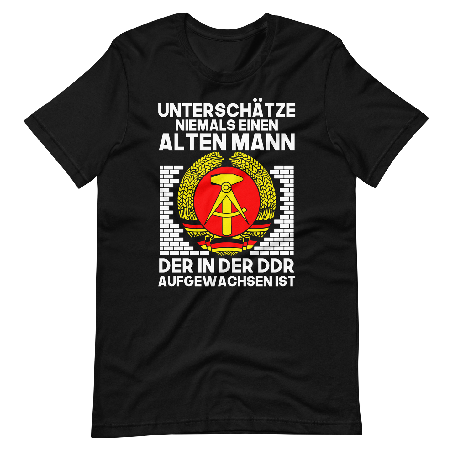 DDR Aufgewachsen T-Shirt - Ostalgie und Stolz vereint