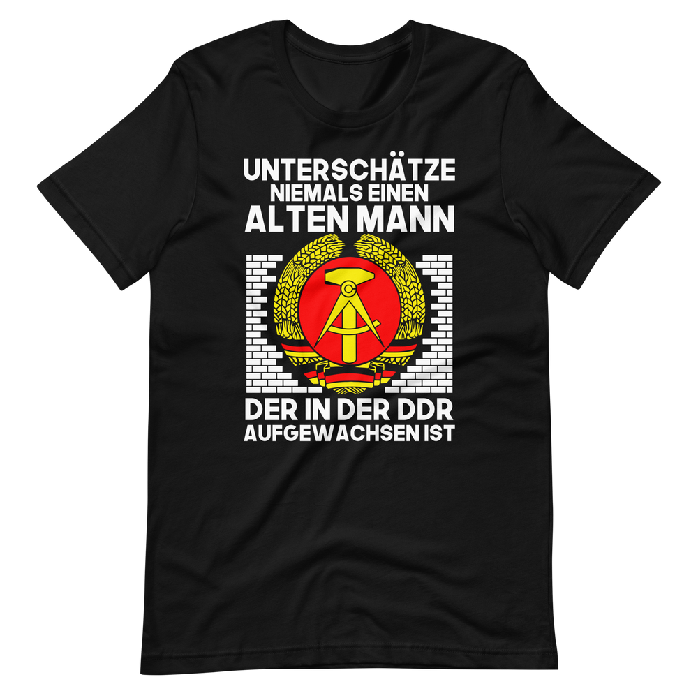 DDR Aufgewachsen T-Shirt - Ostalgie und Stolz vereint