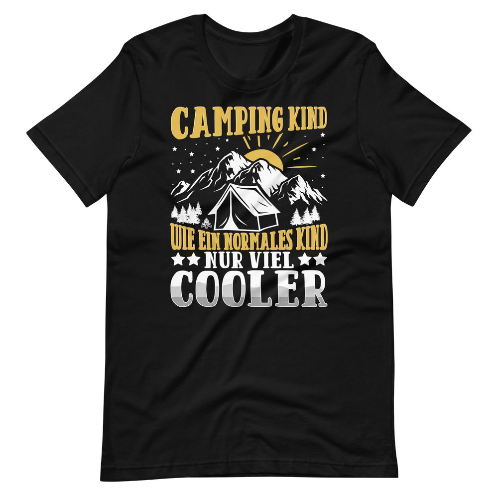 Camping Kind T-Shirt - Cooler als normal
