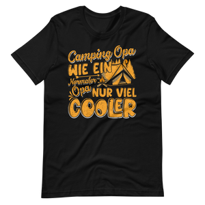 Witziges Camping Opa T-Shirt - Cooler als ein normaler Opa