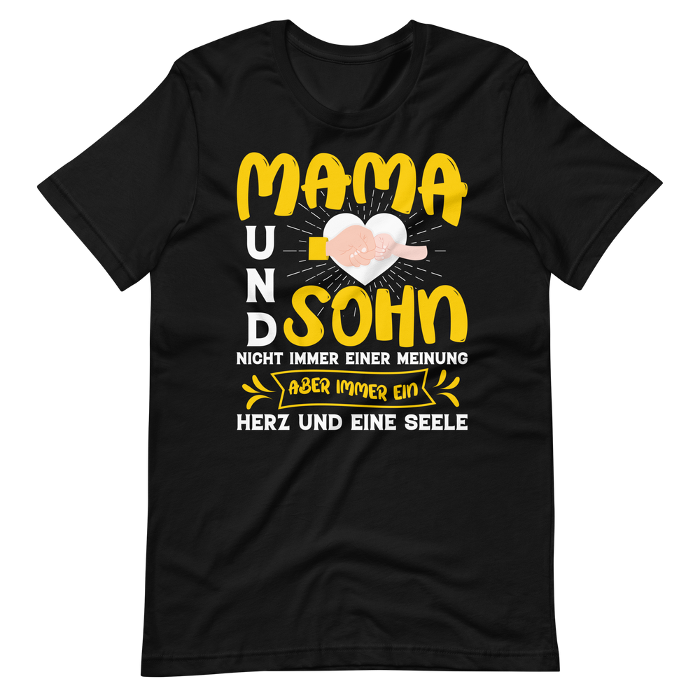 Mama und Sohn T-Shirt | Ein Herz und eine Seele