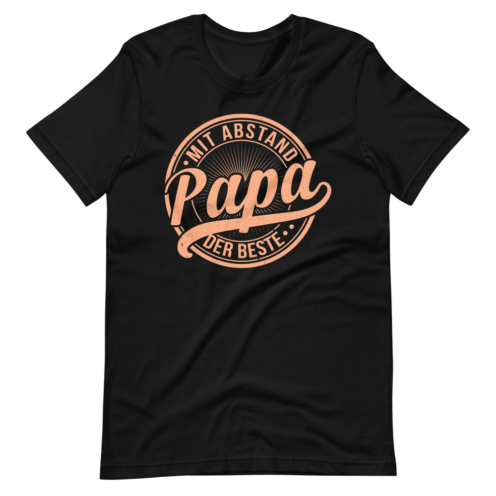 Bester Papa T-Shirt - Originelles Geschenk für Väter