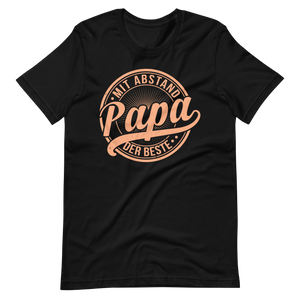 Bester Papa T-Shirt - Originelles Geschenk für Väter