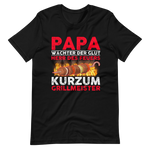 Grillmeister T-Shirt für Papas - Lustiges Geschenk für Grillfans