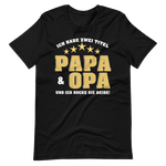 Papa und Opa - Ich ROCKE beide T-Shirt