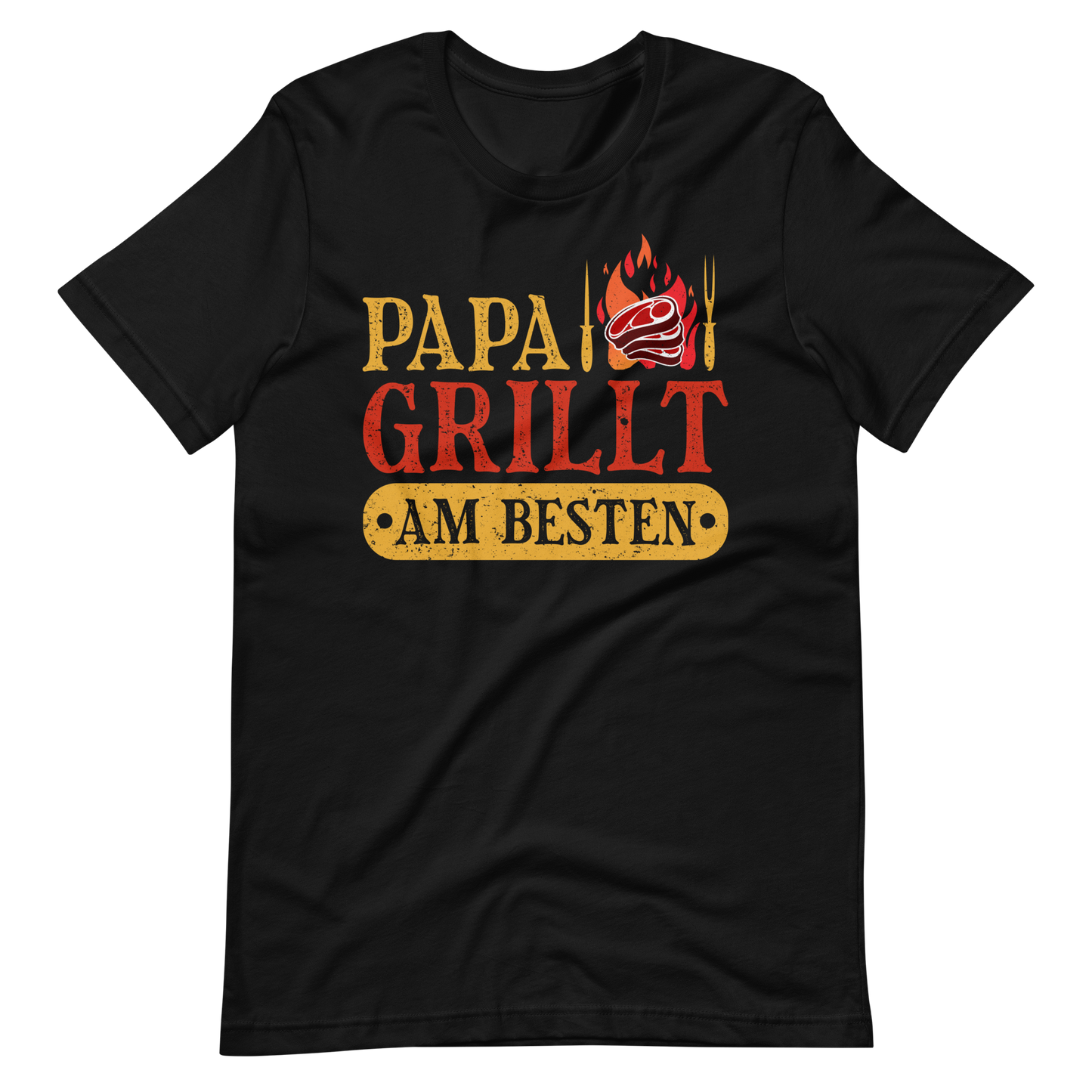 Papa GRILLT am besten! Lustiges BBQ T-Shirt