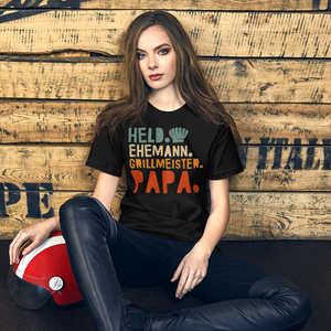 Held! Ehemann! Grillmeister! Papa! T-Shirt