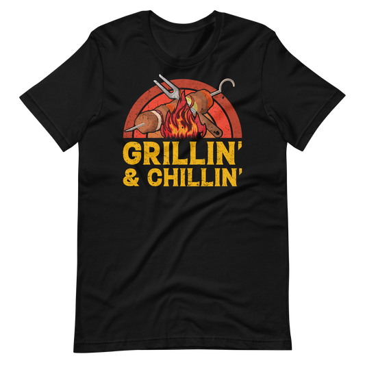 Grillin und Chillin. Entspannt grillen. T-Shirt