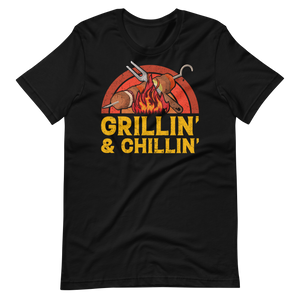 Grillin und Chillin. Entspannt grillen. T-Shirt