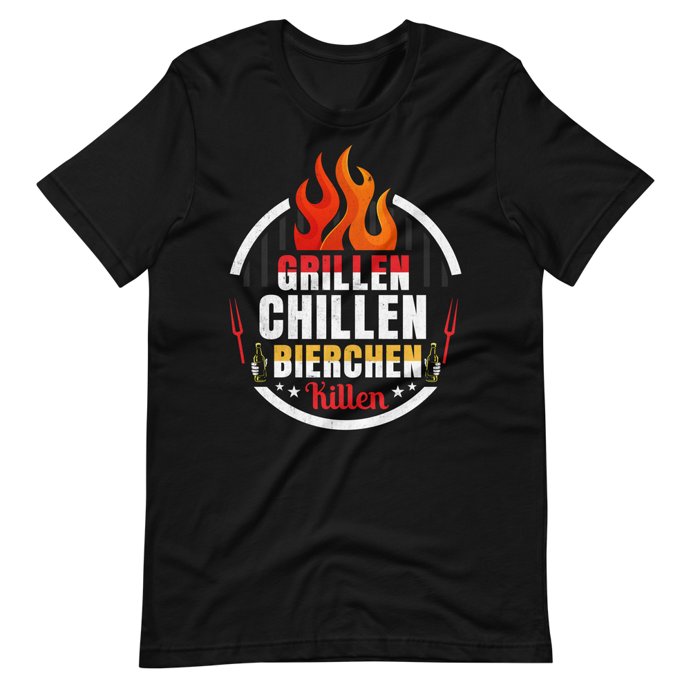 Grillen! Chillen! Bierchen Killen! T-Shirt