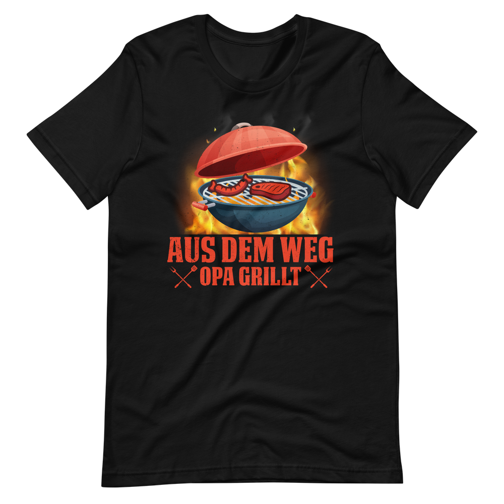 Lustiges Grill T-Shirt - OPA grillt!