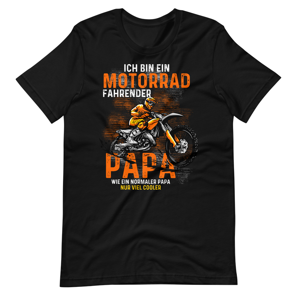Motocross Papa T-Shirt | Cooler Spruch für Väter | Lustiges Geschenk