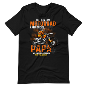 Motocross Papa T-Shirt | Cooler Spruch für Väter | Lustiges Geschenk