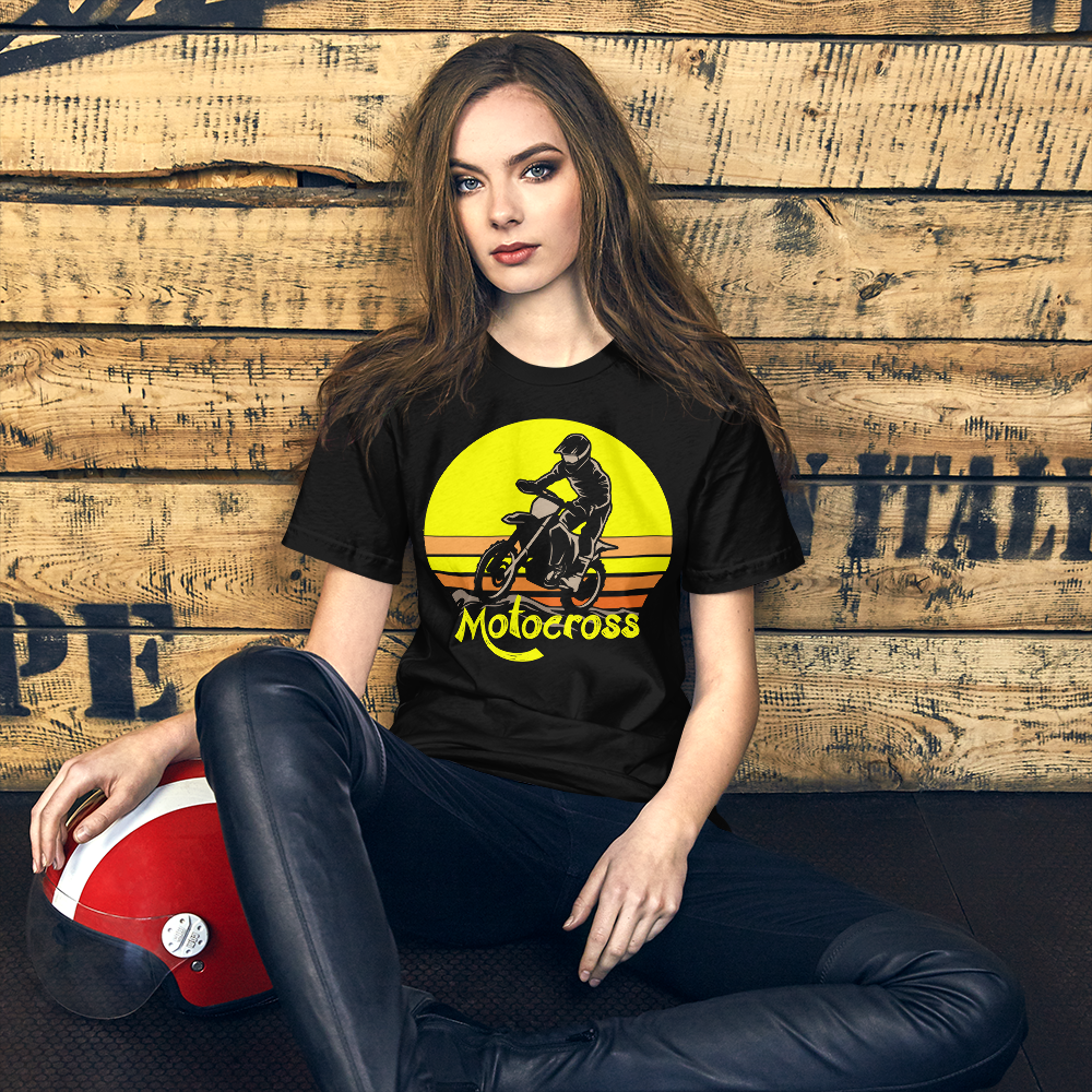 Motocross T-Shirt - Retro-Vintage Style für Fans!