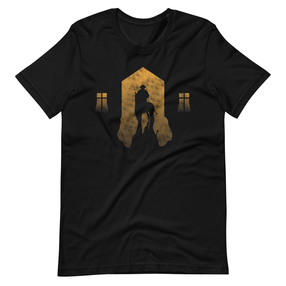 Retro Vintage T-Shirt - Pferdesilhouette!