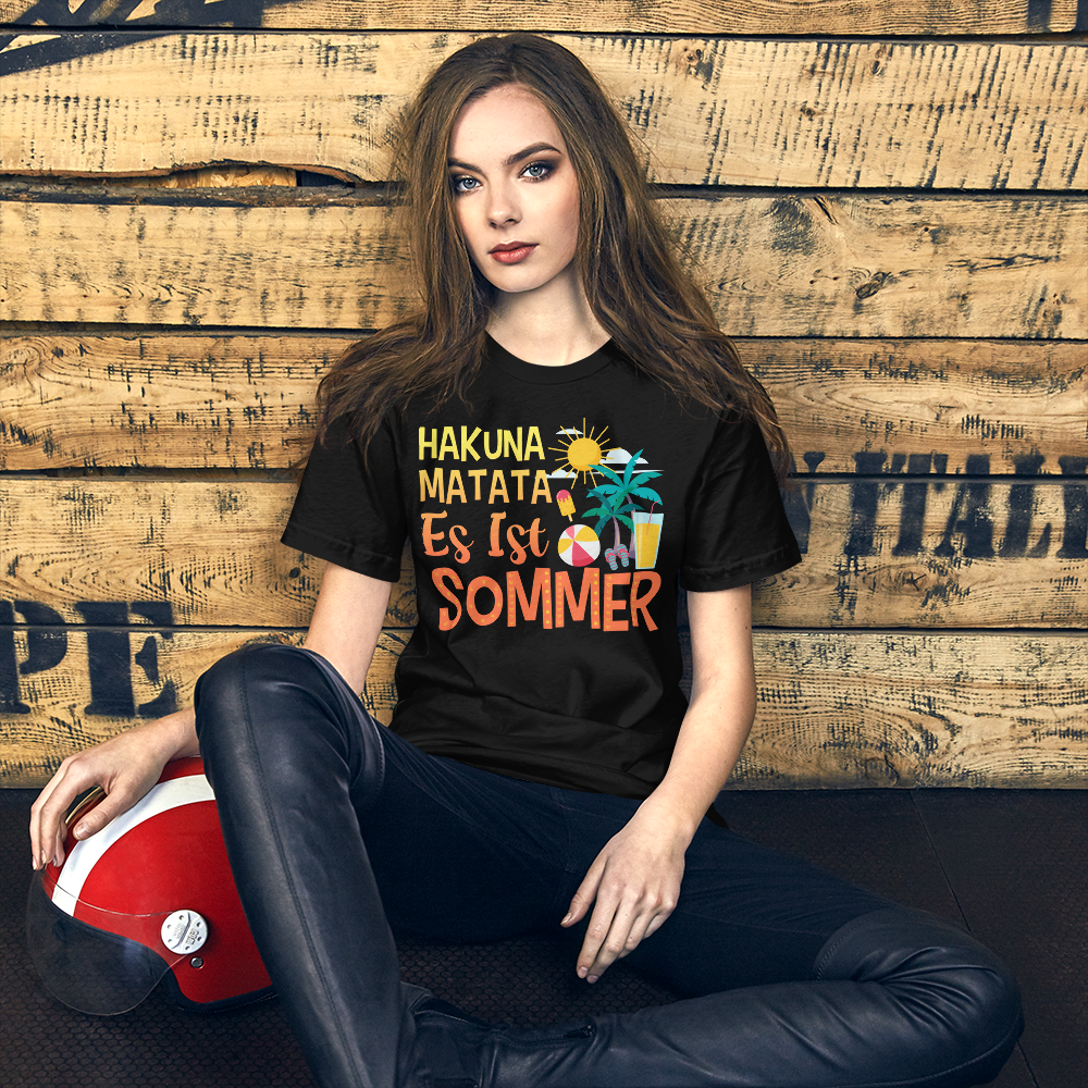 Lustiges T-Shirt "Hakuna Matata, Es ist SOMMER!