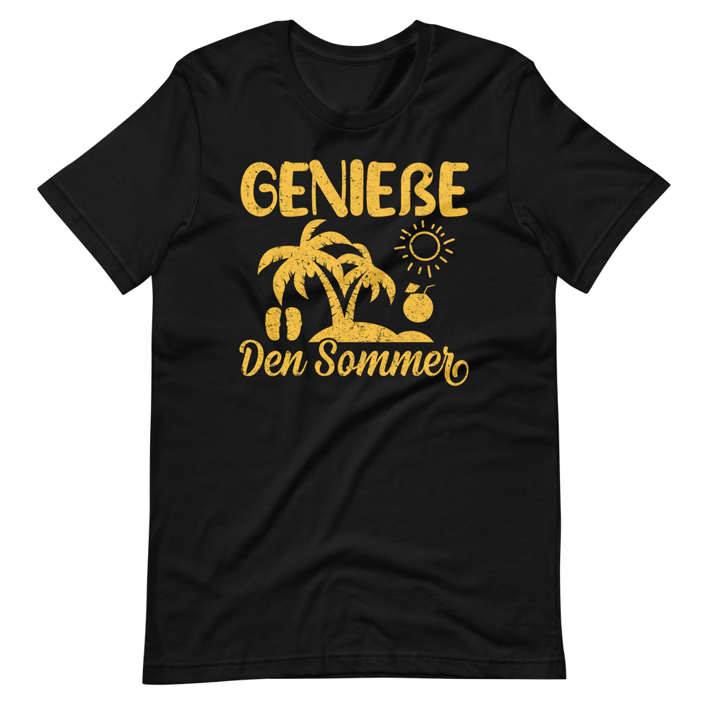 Sommer-T-Shirt "Genieße den Sommer!"