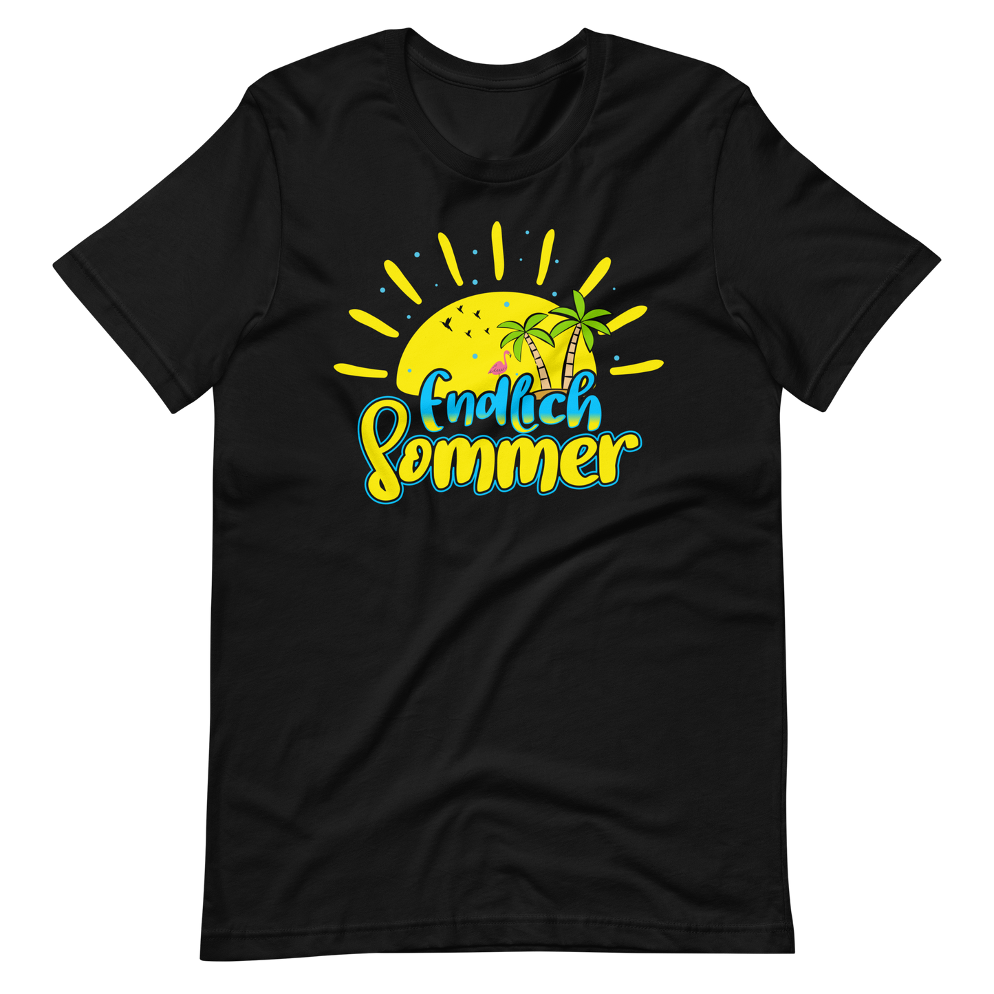 Sommer-T-Shirt "Endlich Sommer! Fun Style!" | Lässiger Look