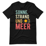 Sommer-T-Shirt "Sonne, Strand und MEER!" | Urlaubsfeeling pur