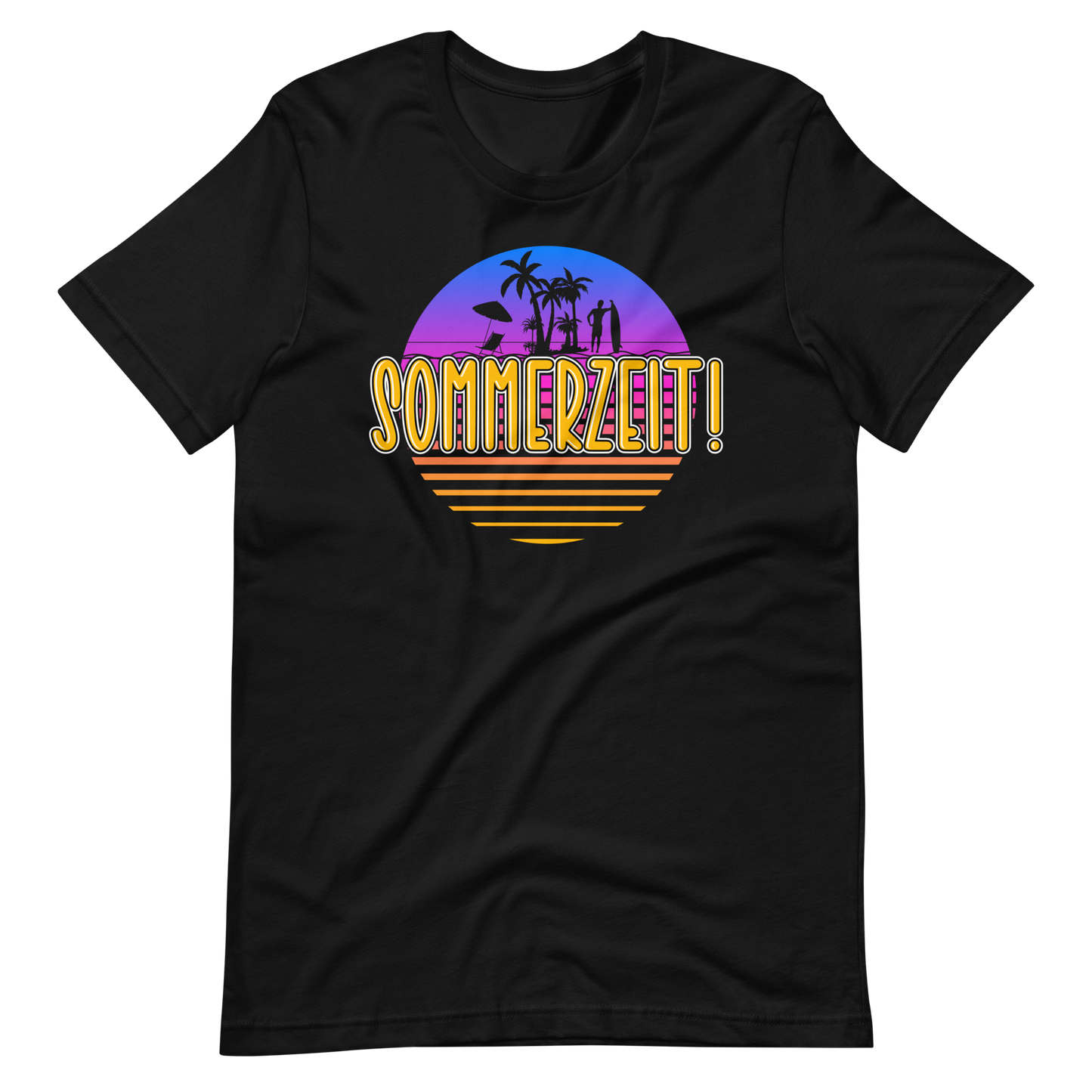 Sommer-T-Shirt "Sommerzeit!" | Fröhlicher Style