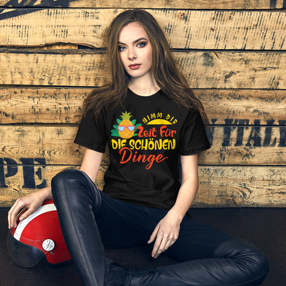 Sommer-T-Shirt "Schöne Dinge!" | Zeit für dich