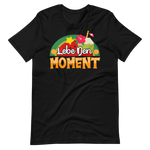 Sommer-T-Shirt "Moment leben!" | Positiver Style